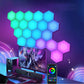 Hexagonal Wall LED RGB Night Light with APP & Remote