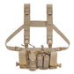 Production Tactical Chest Vest Rig Bag Radio Walkie Harness