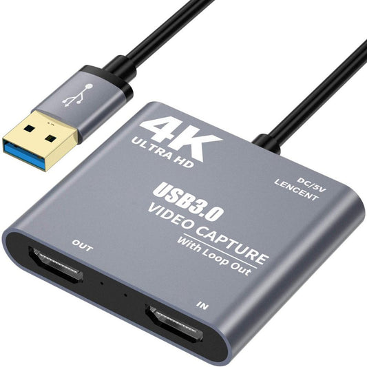 USB 3.0 to  HDMI-compatible Video Audio Game Capture Card