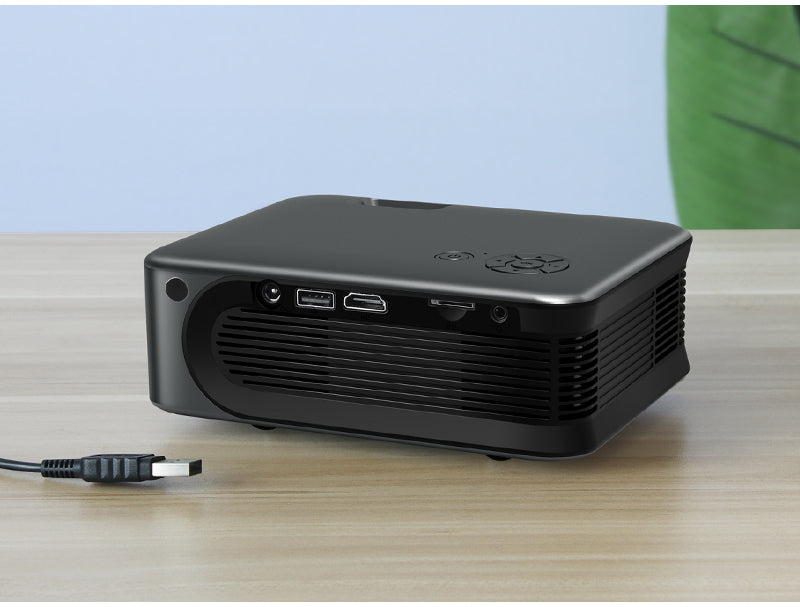 AUN – Mini projecteur Portable A30 4K pour Home cinéma, LED, 3D, avec Port  USB HD, Version de base 