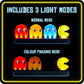 Pac Man Game LED USB 3D Gaming Room Decor Desk Light